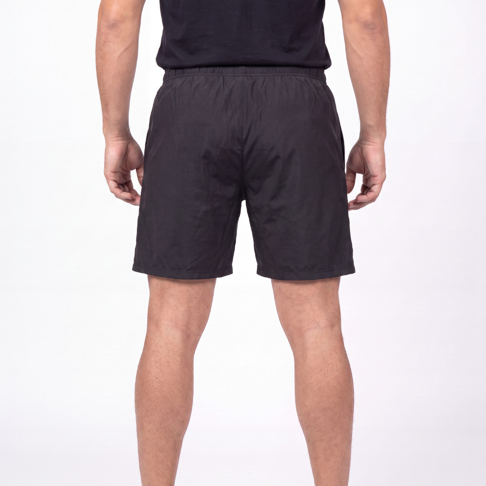 Bermuda Tactel Lgnd Logo Silver / Preto