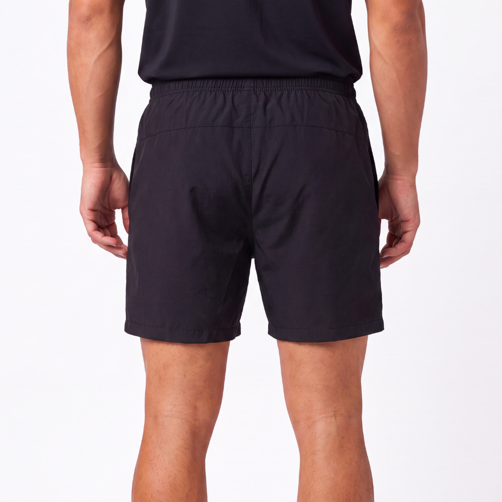 Bermuda Tag Emborrachada / Preto Bermuda Tag Emborrachada / Preto