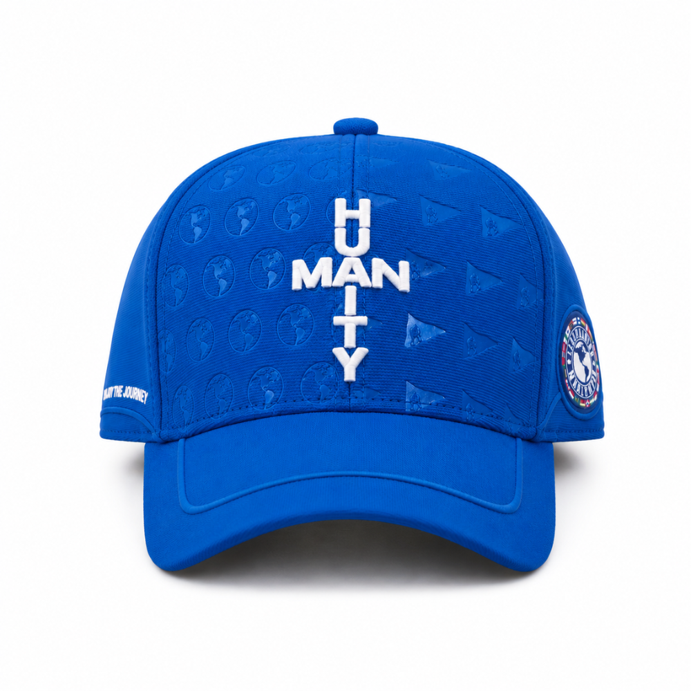 Boné Dad Hat Edição Limitada Humanity - Azul Boné Dad Hat Edição Limitada Humanity - Azul