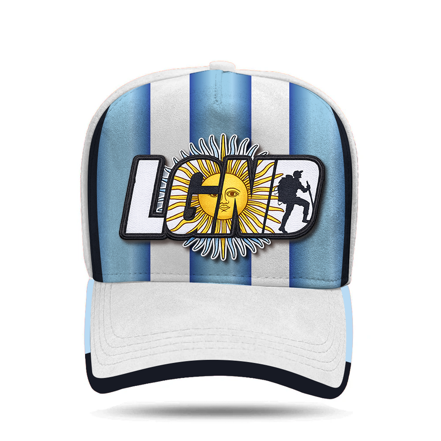 Boné Snapback Suede Argentina - Mundialista