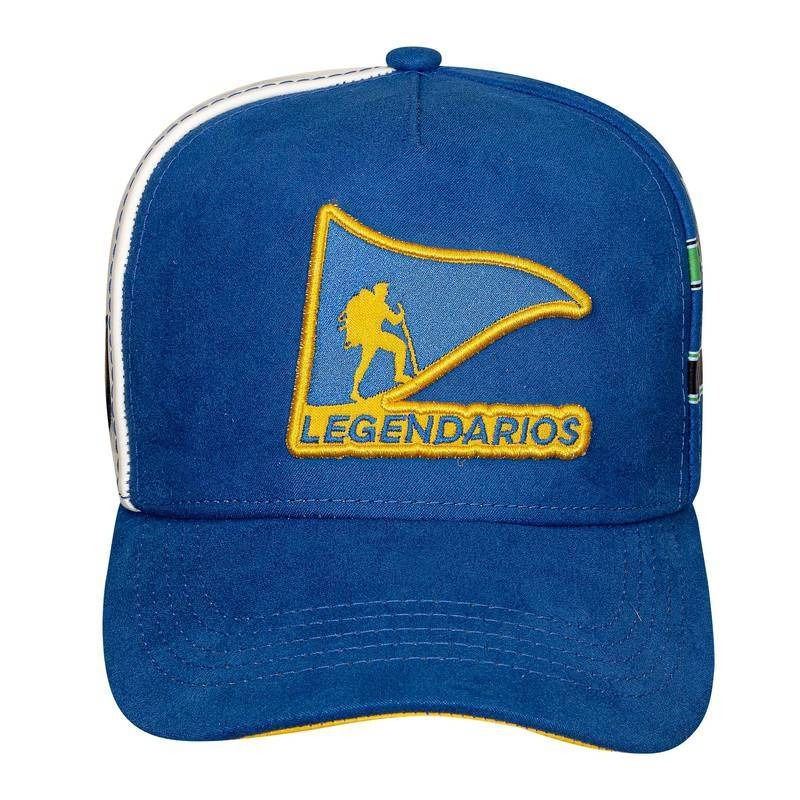 Boné Snapback Suede Azul - Brasil