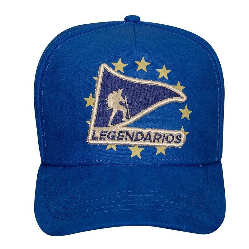 Boné Snapback Suede Azul Europa - Legendários