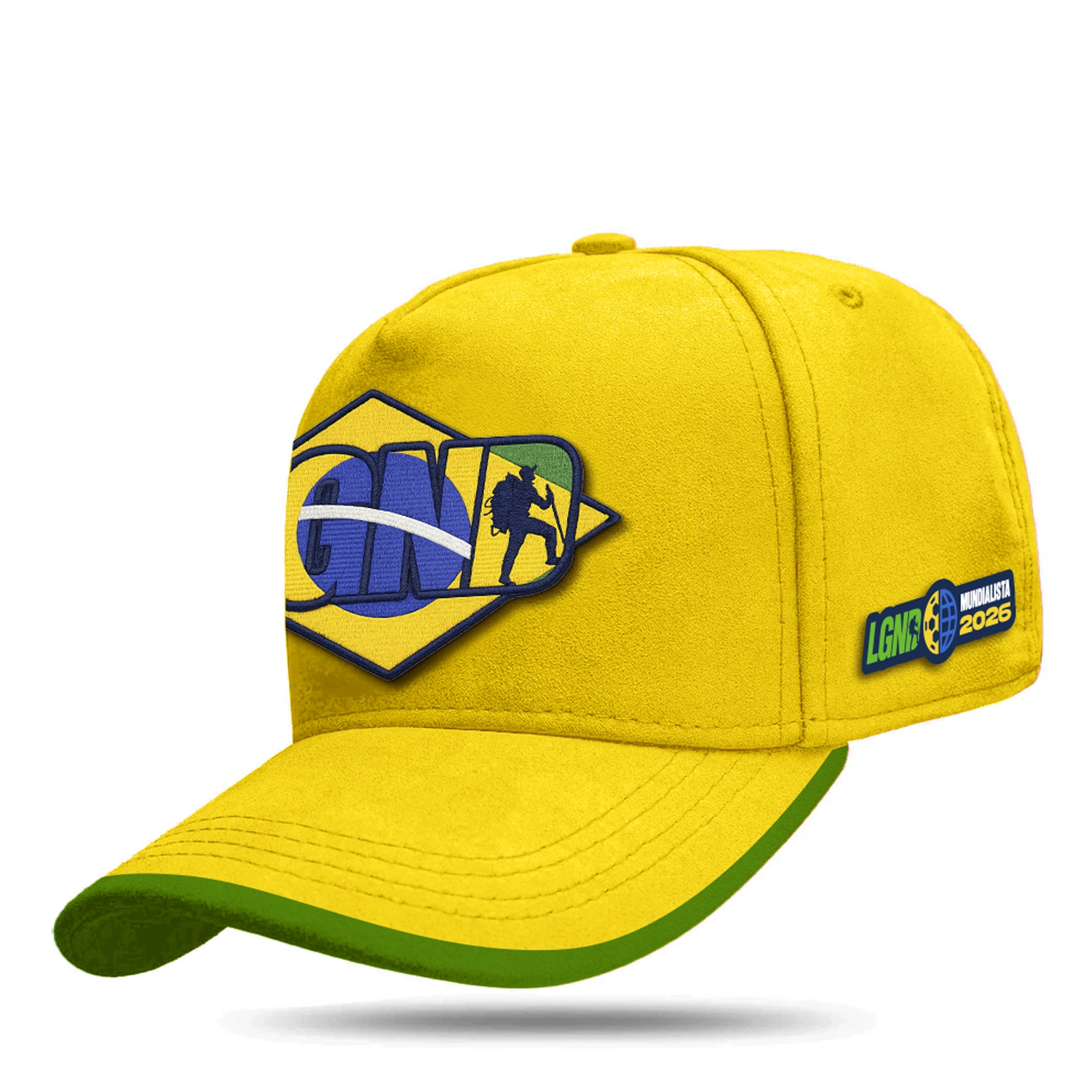 Boné Snapback Suede Brasil - Mundialista