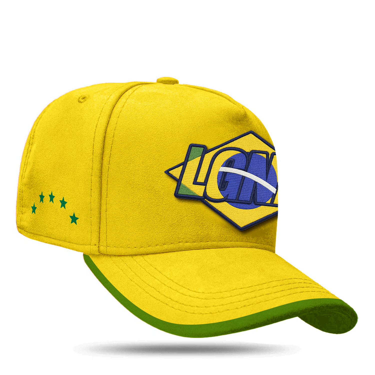 Boné Snapback Suede Brasil - Mundialista