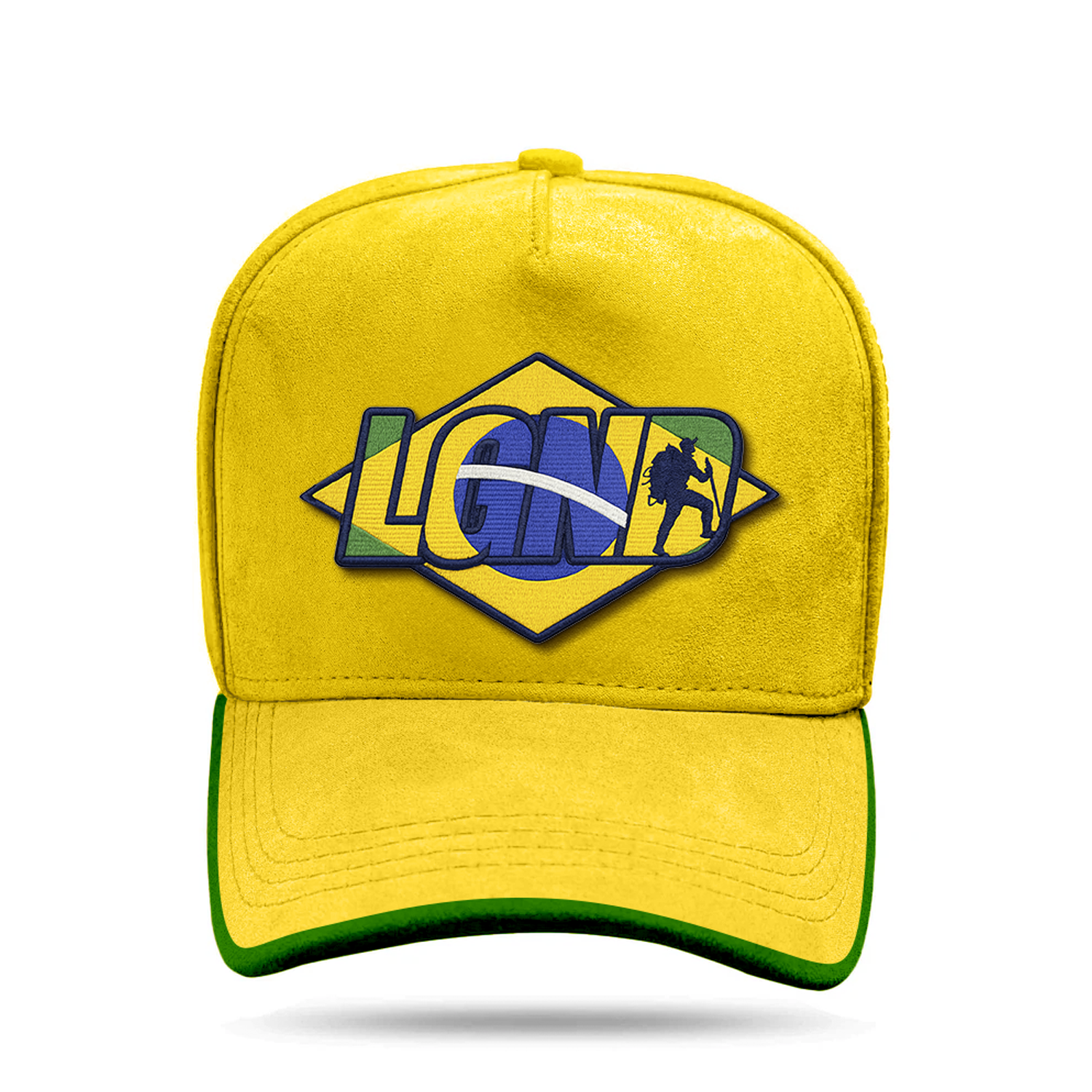 Boné Snapback Suede Brasil - Mundialista