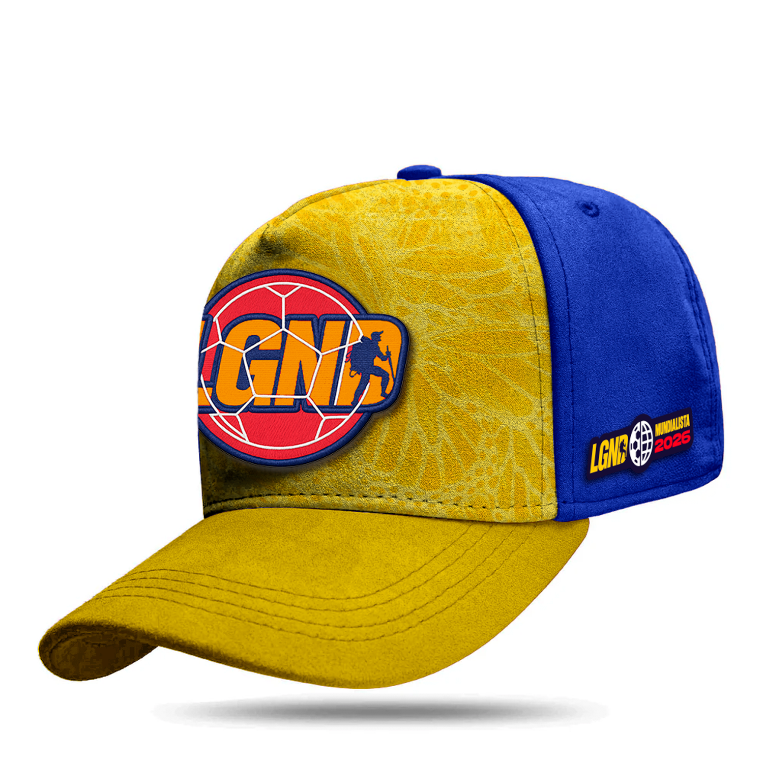 Boné Snapback Suede Colômbia - Mundialista