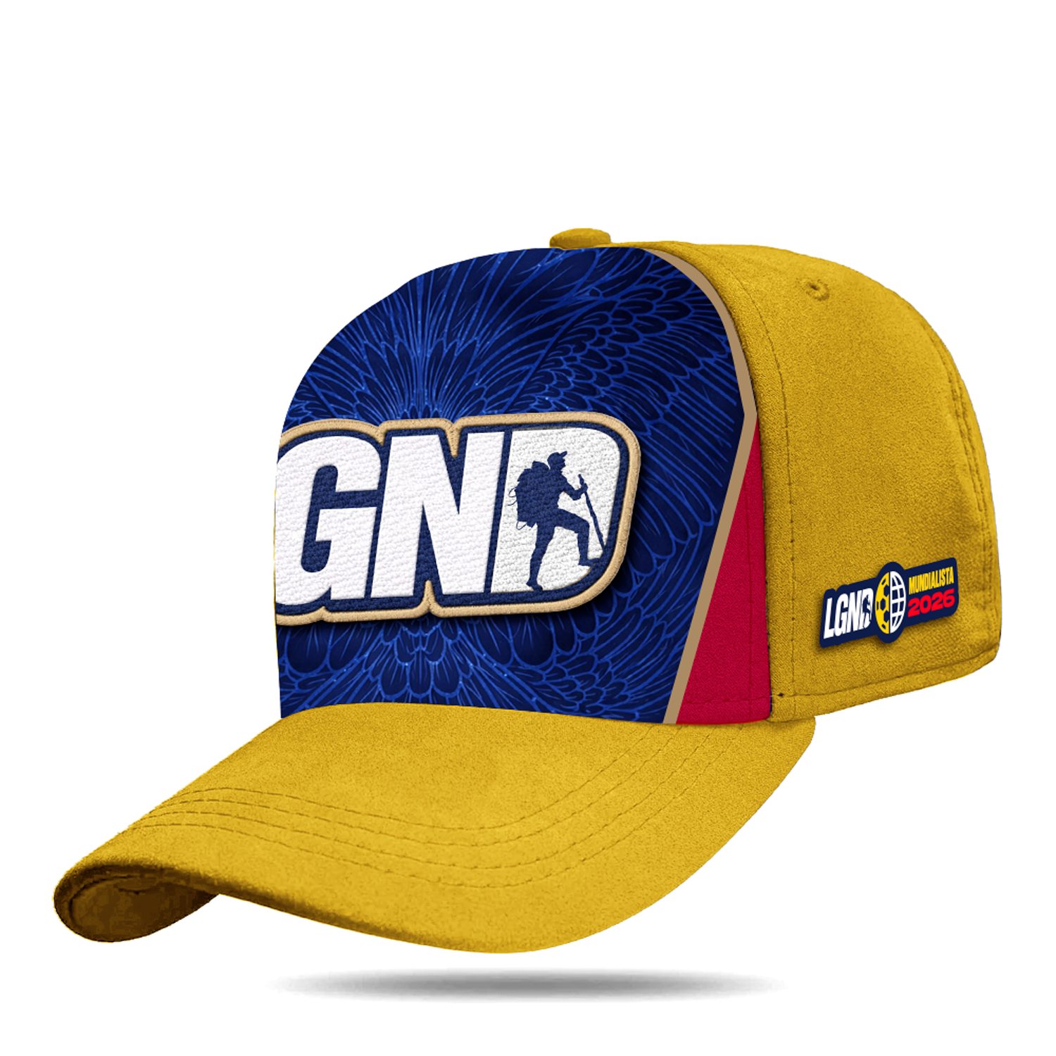 Boné Snapback Suede Equador - Mundialista Boné Snapback Suede Equador - Mundialista