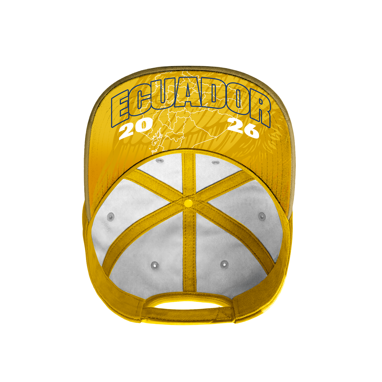 Boné Snapback Suede Equador - Mundialista