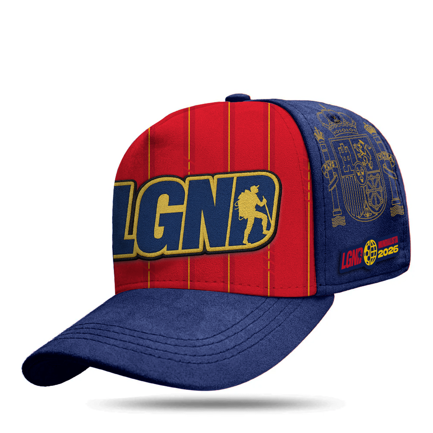 Boné Snapback Suede Espanha - Mundialista