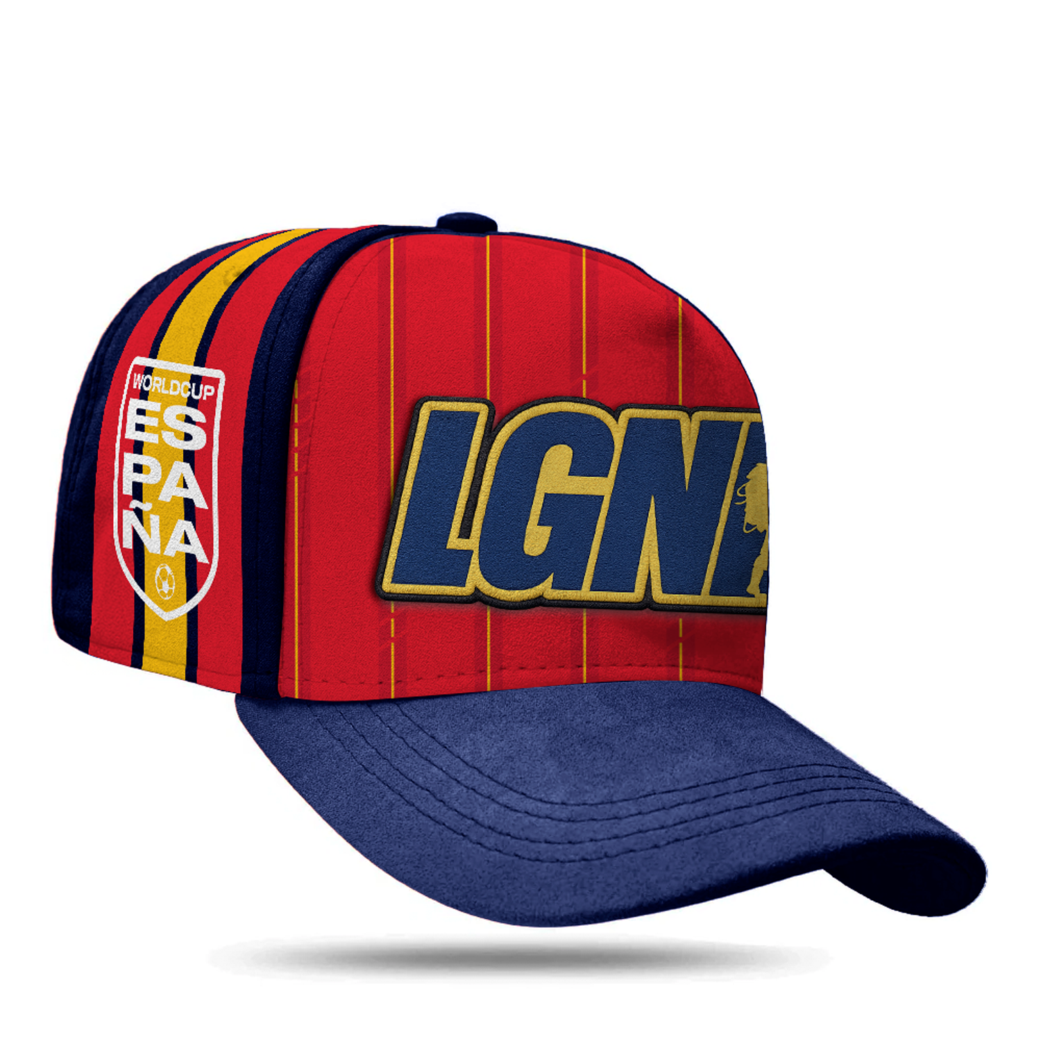 Boné Snapback Suede Espanha - Mundialista
