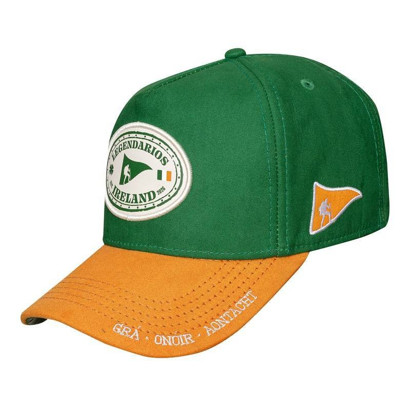 Boné Snapback Suede Irlanda - Verde Boné Snapback Suede Irlanda - Verde