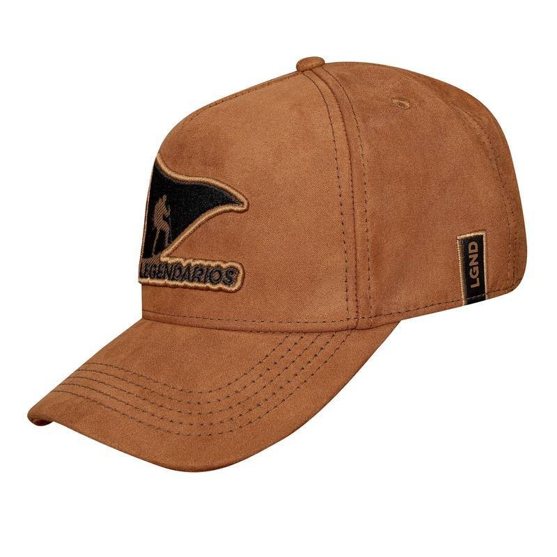 Boné Snapback Suede Marrom - Legendários Boné Snapback Suede Marrom - Legendários