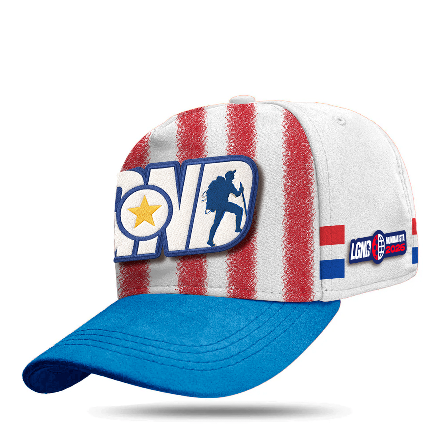 Boné Snapback Suede Paraguay - Mundialista