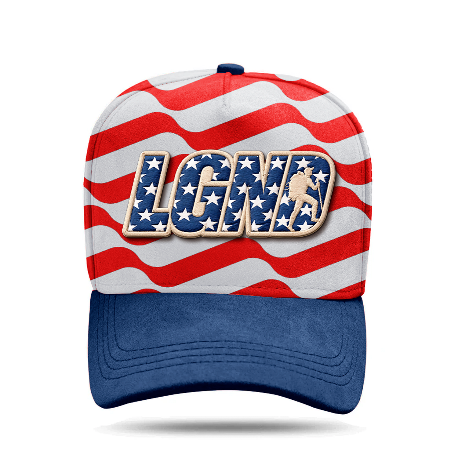 Boné Snapback Suede USA - Mundialista