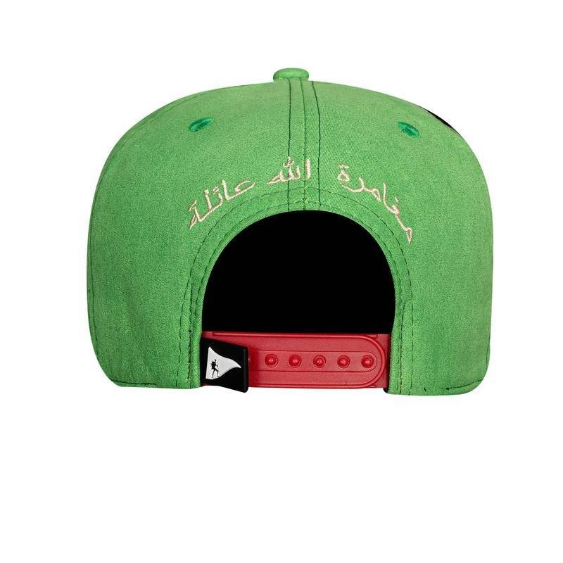 Boné Snapback Verde Bandeira - Dubai 