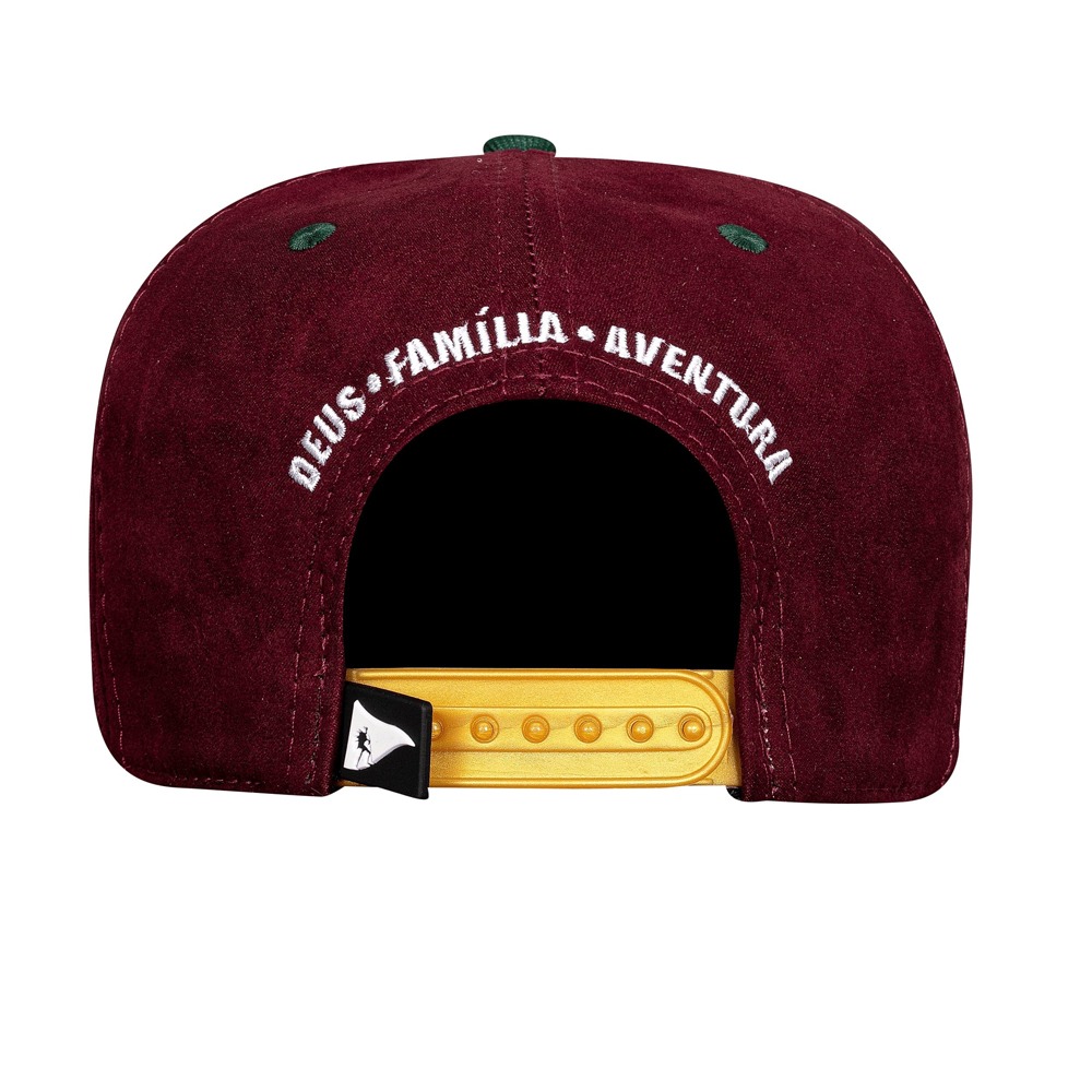 Boné Snapback Vinho Aba Verde  -  Portugal