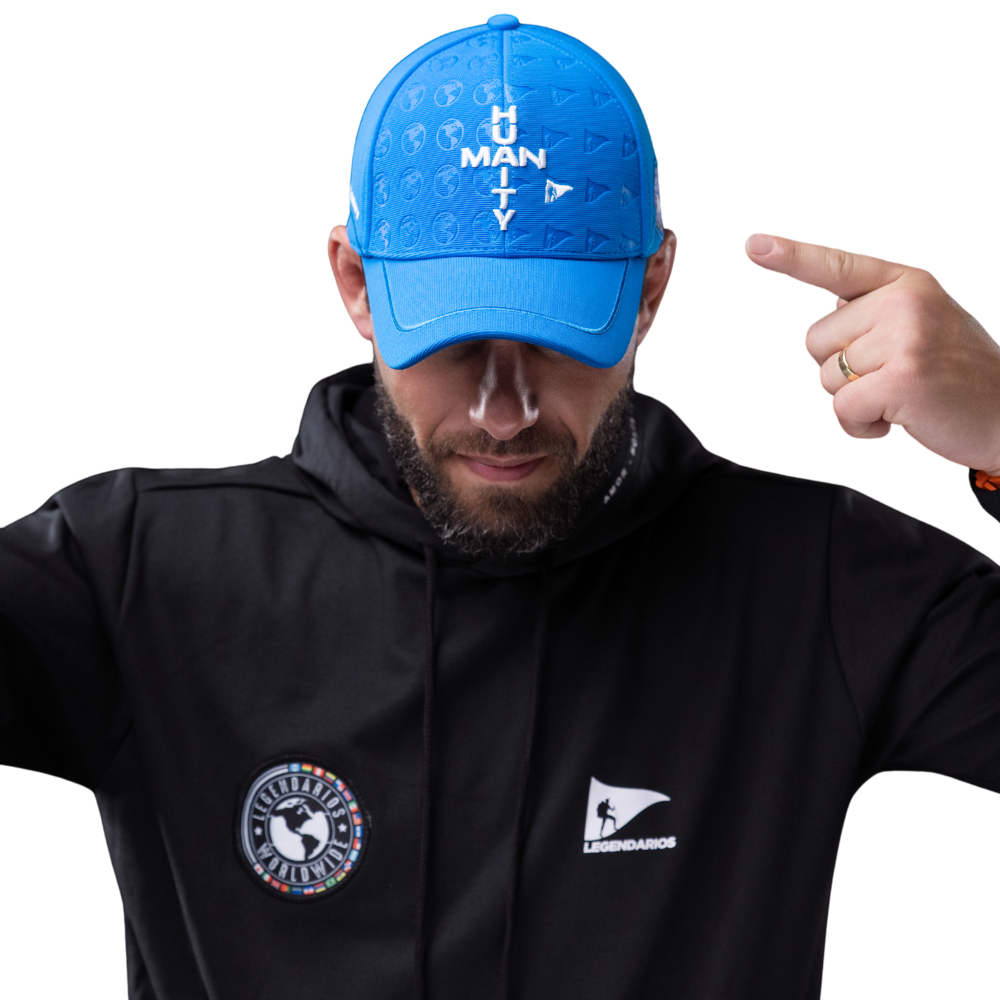 Boné Dad Hat Edição Limitada Humanity - Azul Boné Dad Hat Edição Limitada Humanity - Azul