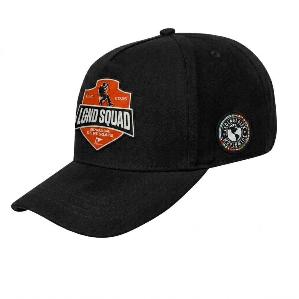 Boné Snapback LGND SQUAD - Preto