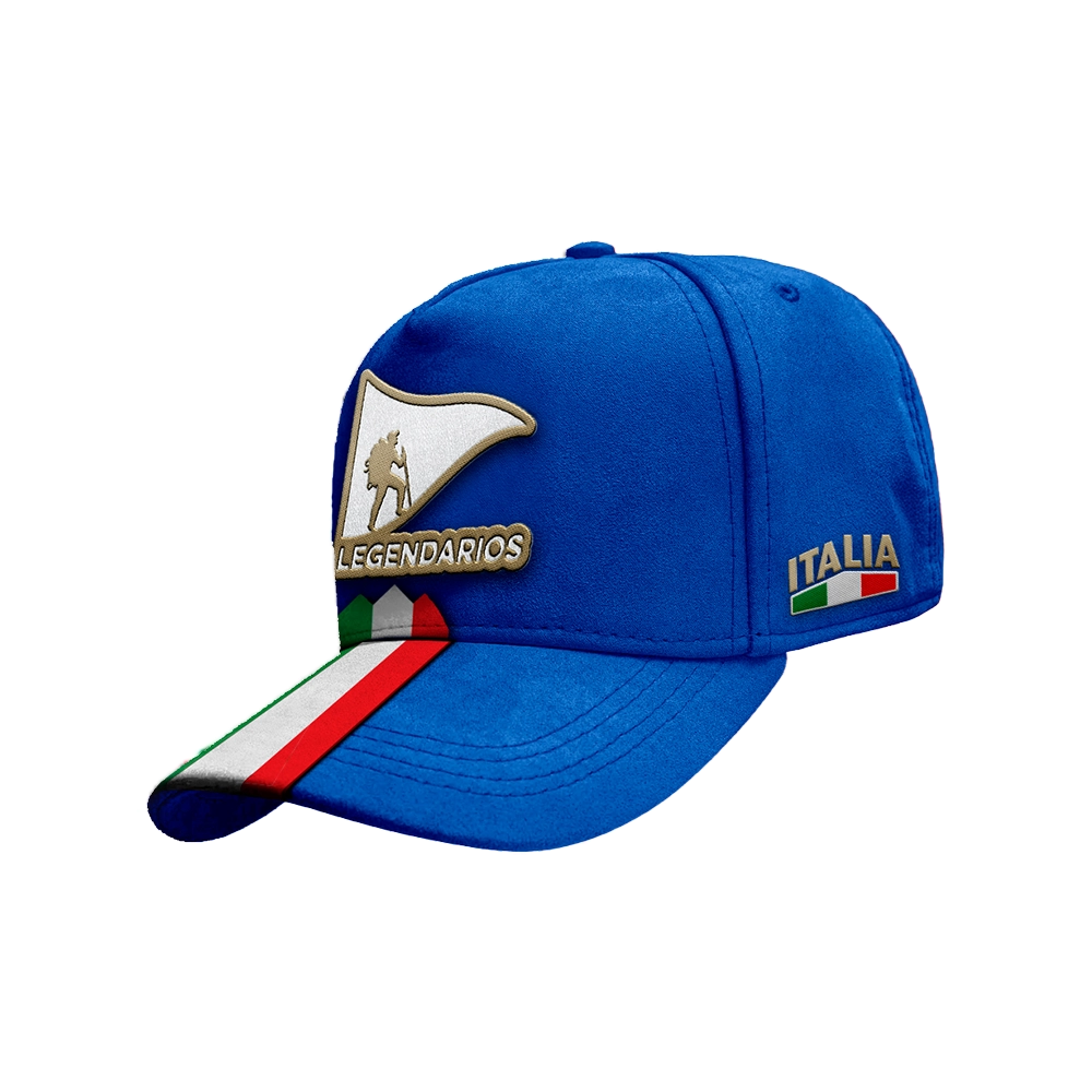 Boné Snapback Azul Royal Faixa Aba - ITALIA