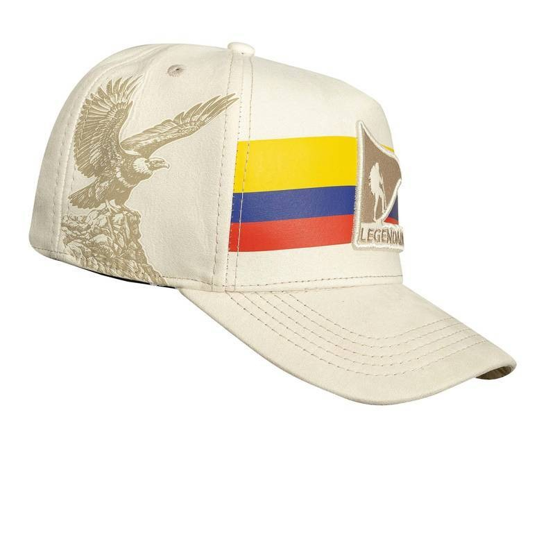 Boné Snapback Suede Colombia - Off White