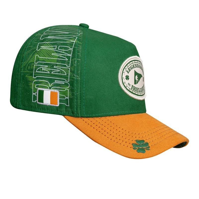Boné Snapback Suede Irlanda - Verde Boné Snapback Suede Irlanda - Verde