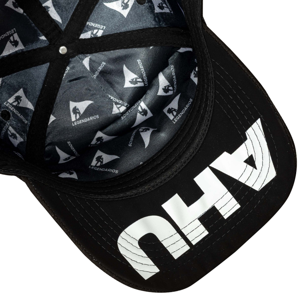 Boné Snapback Suede Preto Hakunas Chumbo - LGND