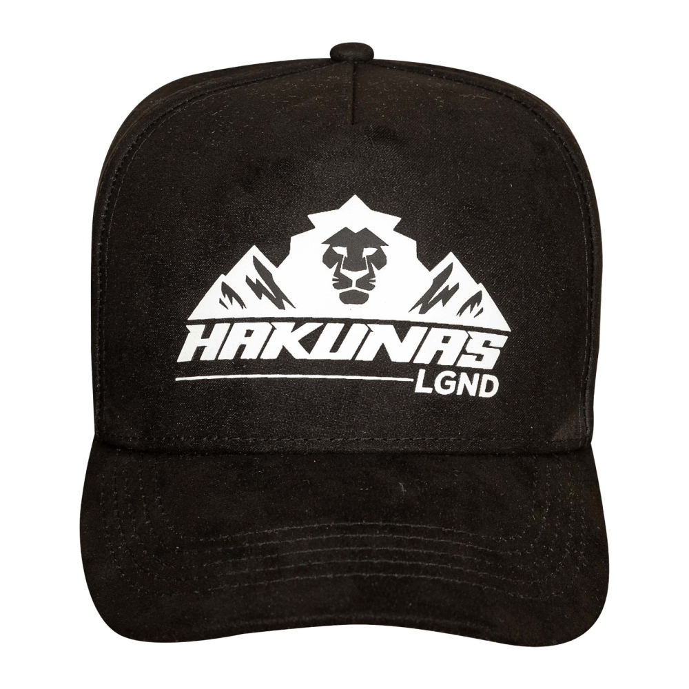 Boné Snapback Suede Preto Hakunas Chumbo - LGND Boné Snapback Suede Preto Hakunas Chumbo - LGND