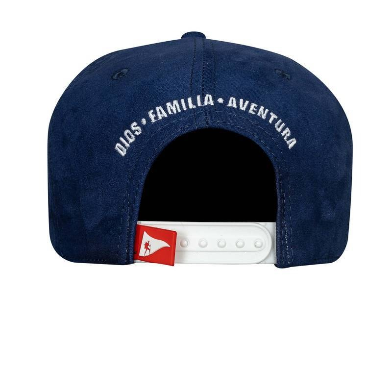 Boné Snapback Suede República Dominicana - Marinho