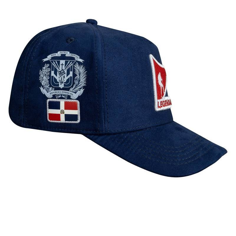 Boné Snapback Suede República Dominicana - Marinho