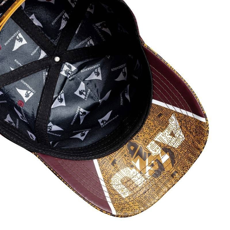 Boné Snapback Suede Vinho - ANGOLA Boné Snapback Suede Vinho - ANGOLA