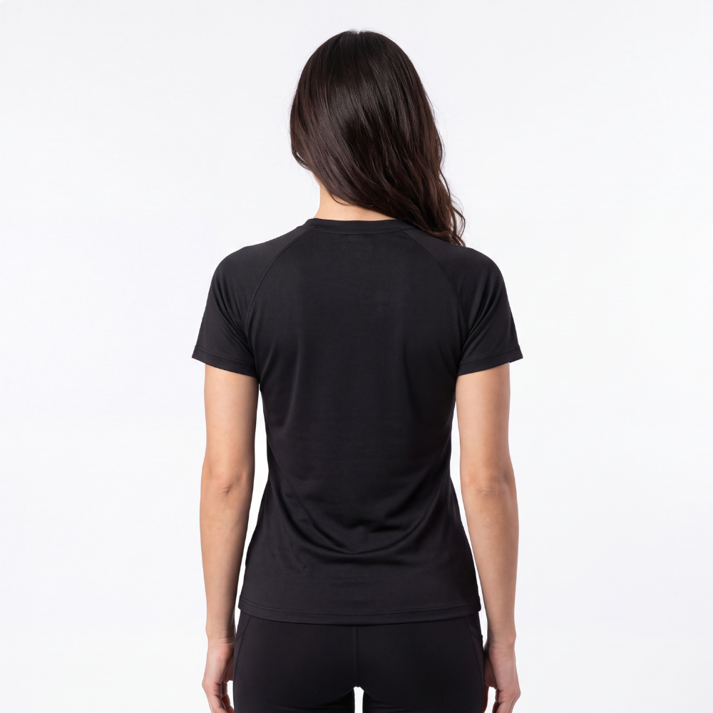 Camiseta Manga Curta UV 50+ Feminina - Preta Camiseta Manga Curta UV 50+ Feminina - Preta