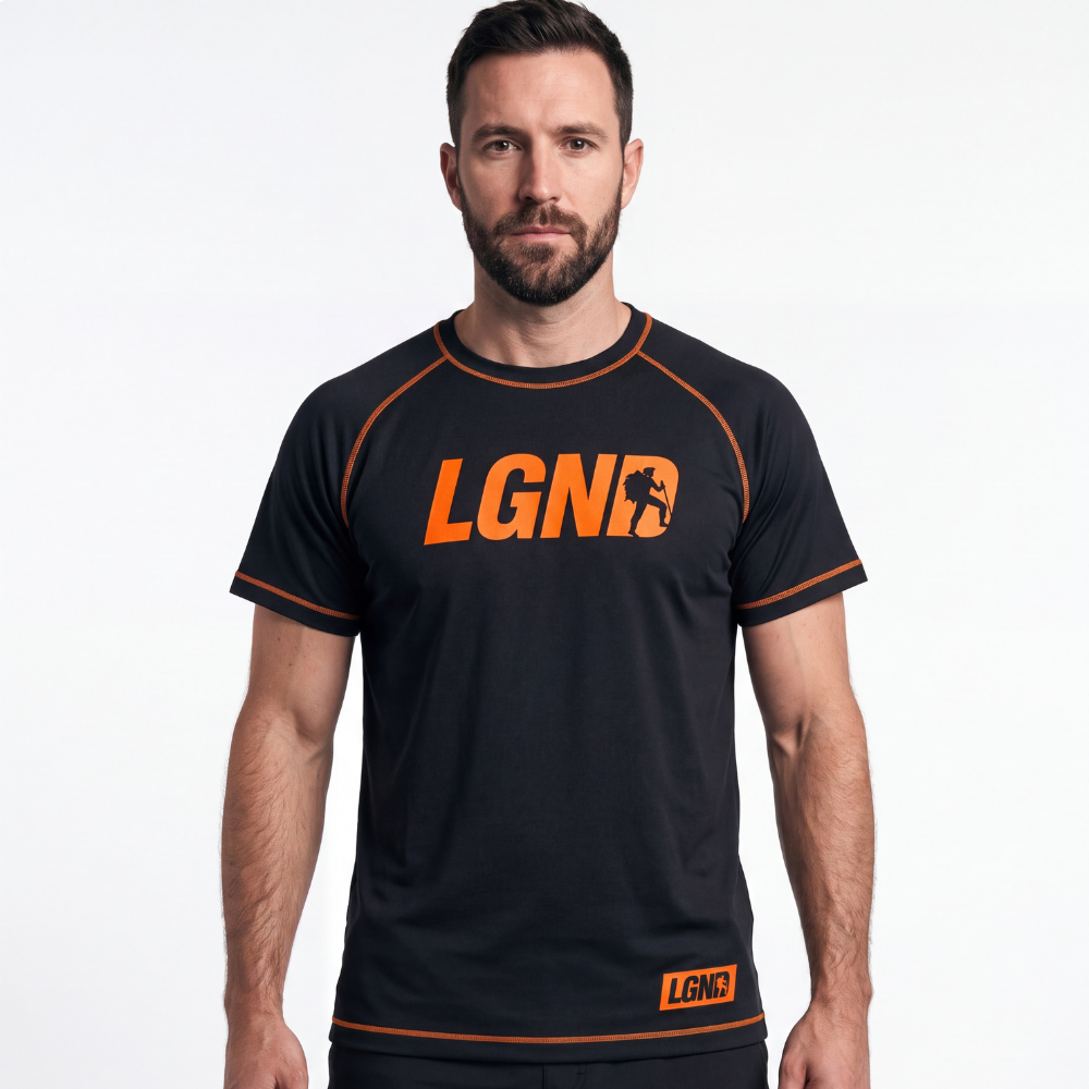 Camiseta Manga Curta UV 50+ - Preta Camiseta Manga Curta UV 50+ - Preta