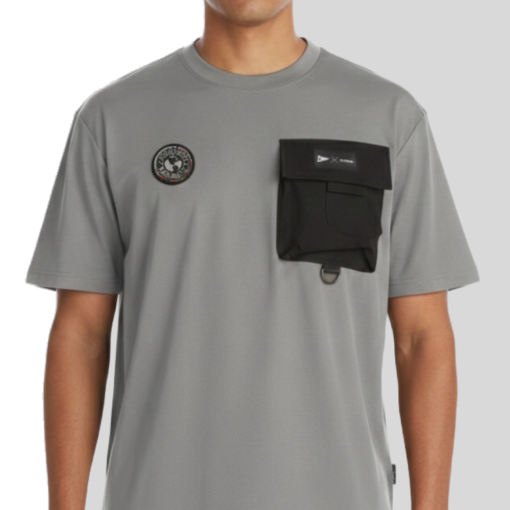 Camiseta Masculina Com Bolso Legendarios 