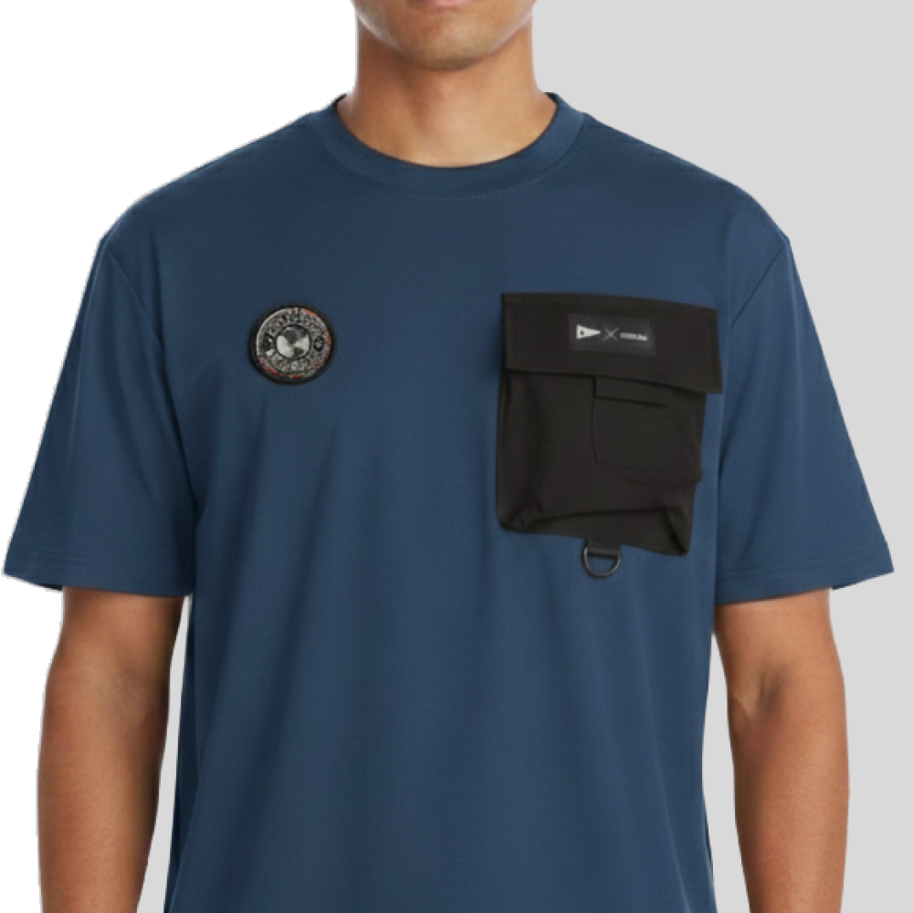 Camiseta Masculina Com Bolso Legendarios 