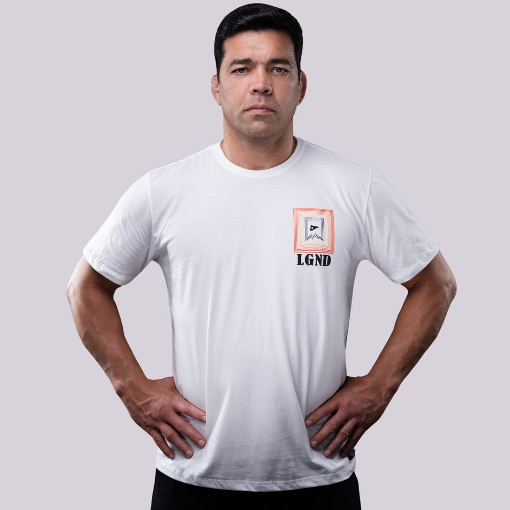 Camiseta Masculina Estampa Logo Lgnd -Off White Camiseta Masculina Estampa Logo Lgnd -Off White