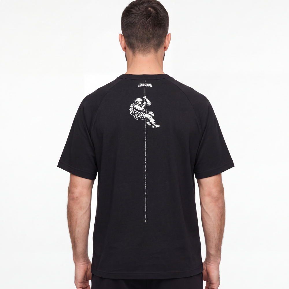 Camiseta Masculina Ls Squad / Preto Camiseta Masculina Ls Squad / Preto