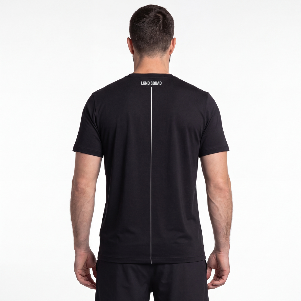 Camiseta Masculina Squad / Preto Camiseta Masculina Squad / Preto