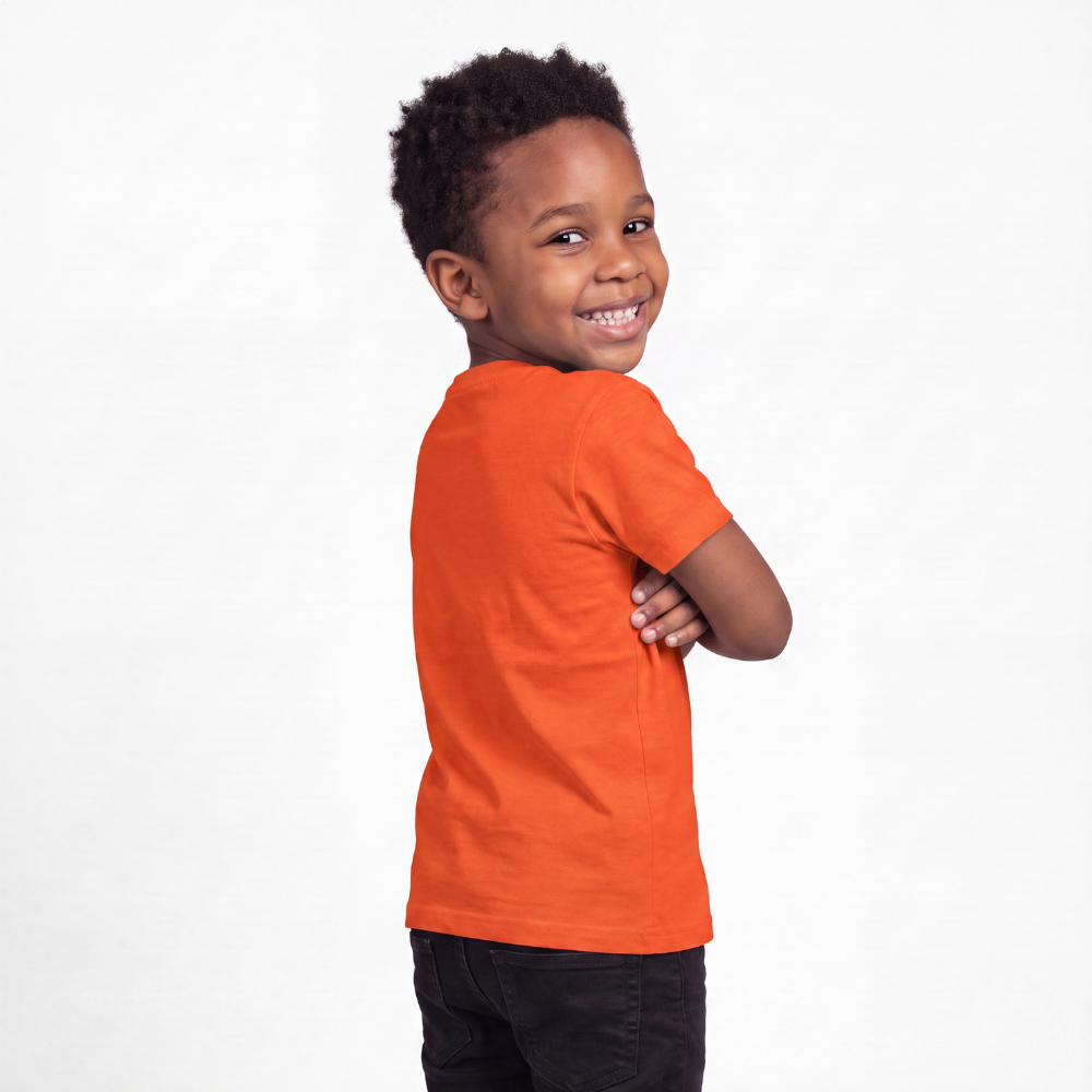 Camiseta Meu Pai É um Legendário - Laranja