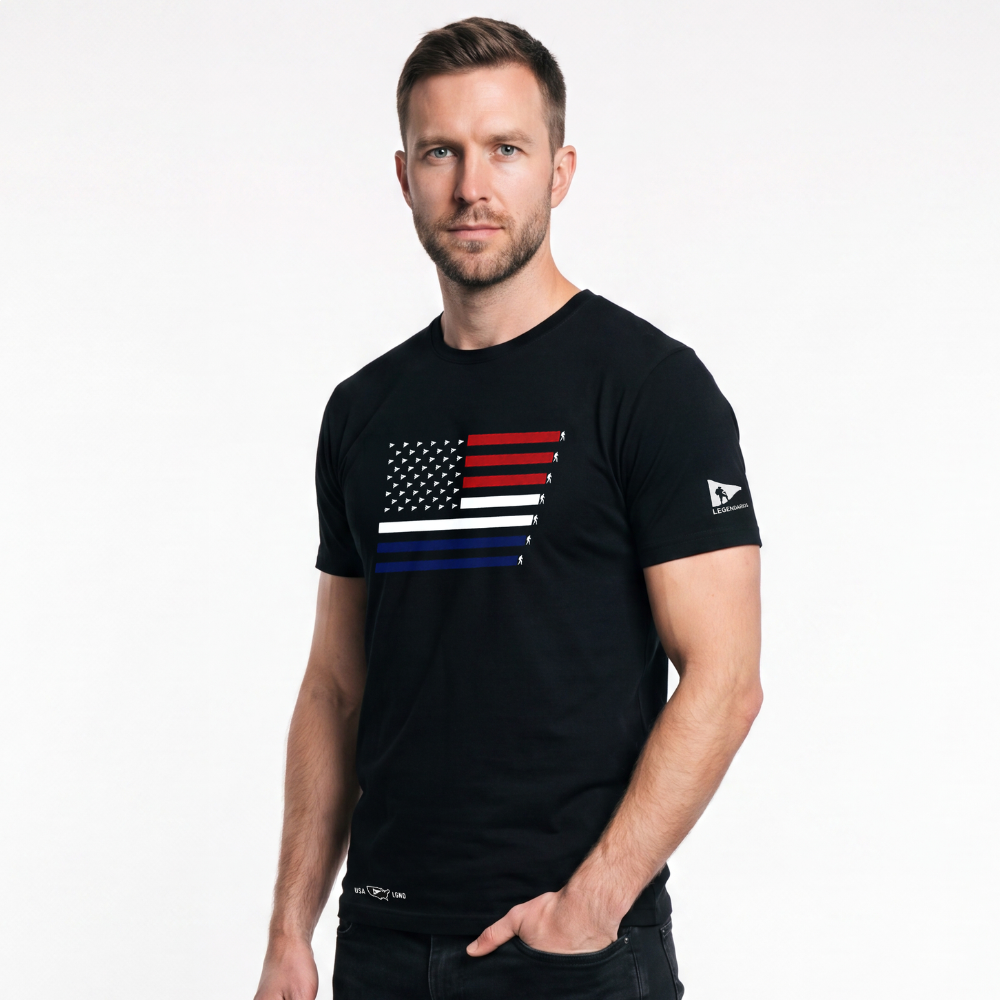 Camiseta Pima USA - Edição Limitada / Preto Camiseta Pima USA - Edição Limitada / Preto