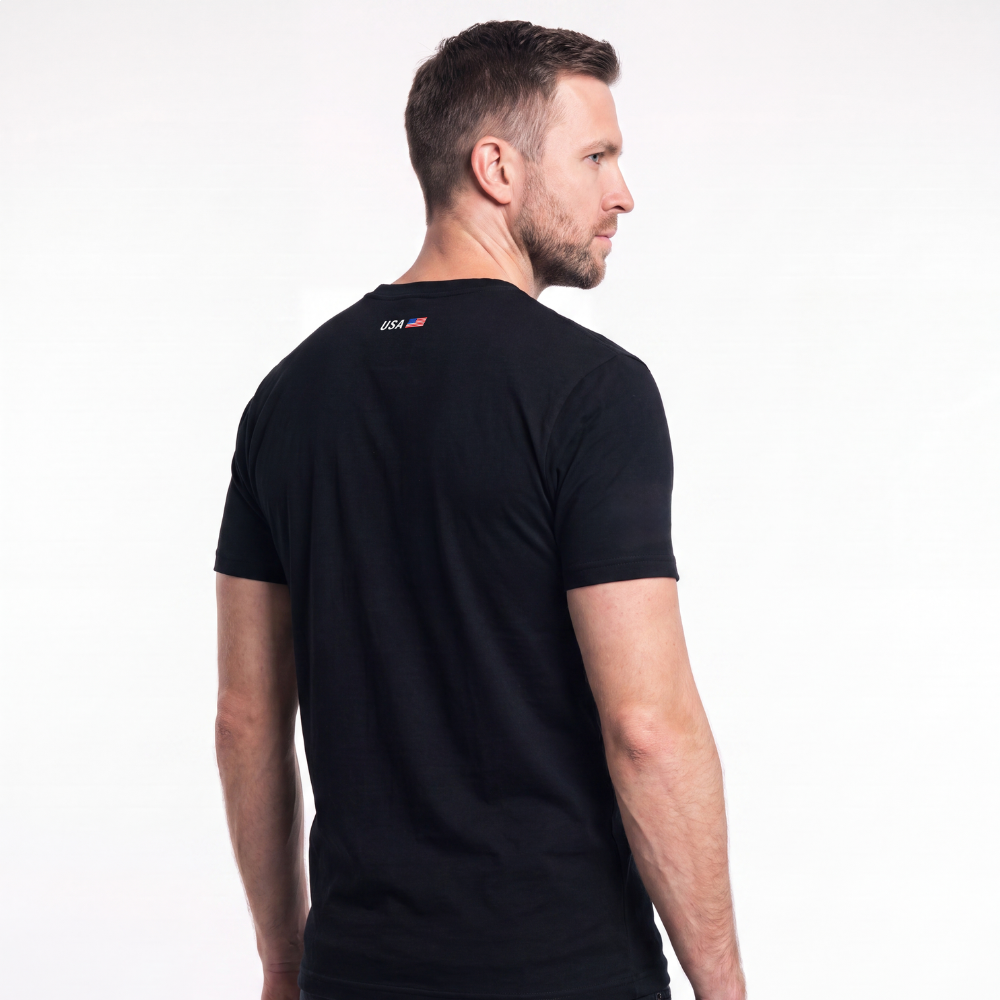 Camiseta Pima USA - Edição Limitada / Preto Camiseta Pima USA - Edição Limitada / Preto