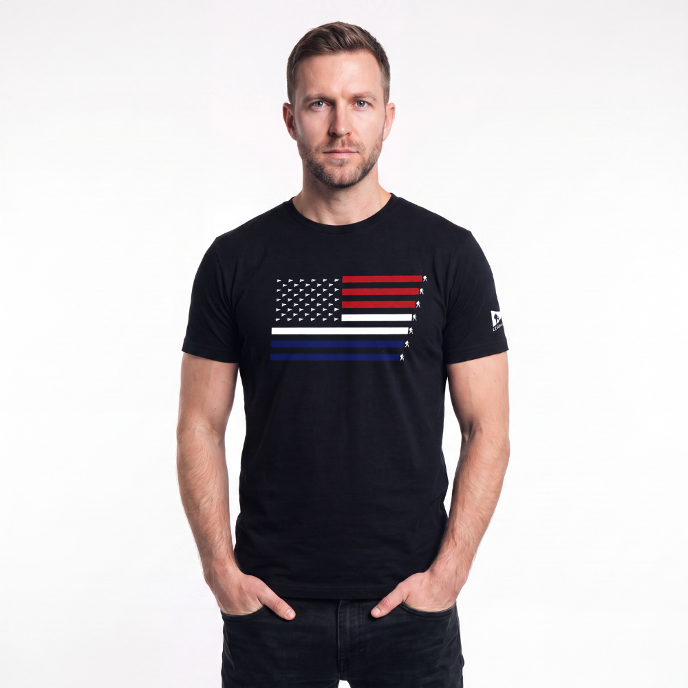 Camiseta Pima USA - Edição Limitada / Preto Camiseta Pima USA - Edição Limitada / Preto