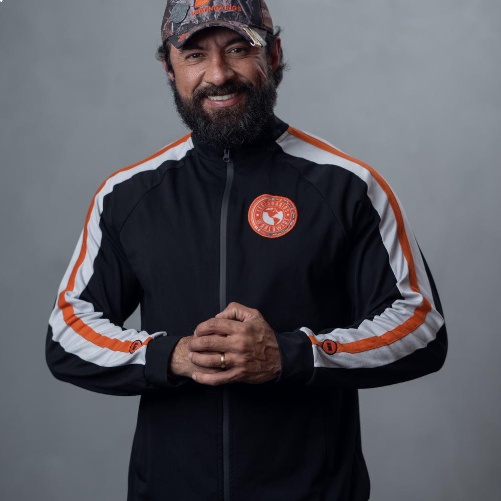 Jaqueta Listras Laranja