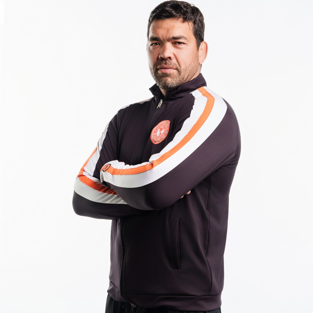 Jaqueta Listras Laranja