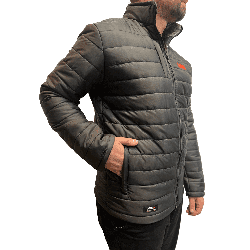 JAQUETA PUFFER CHILE LGND TOP PRETO/CAMUFLADO - LEGENDÁRIOS