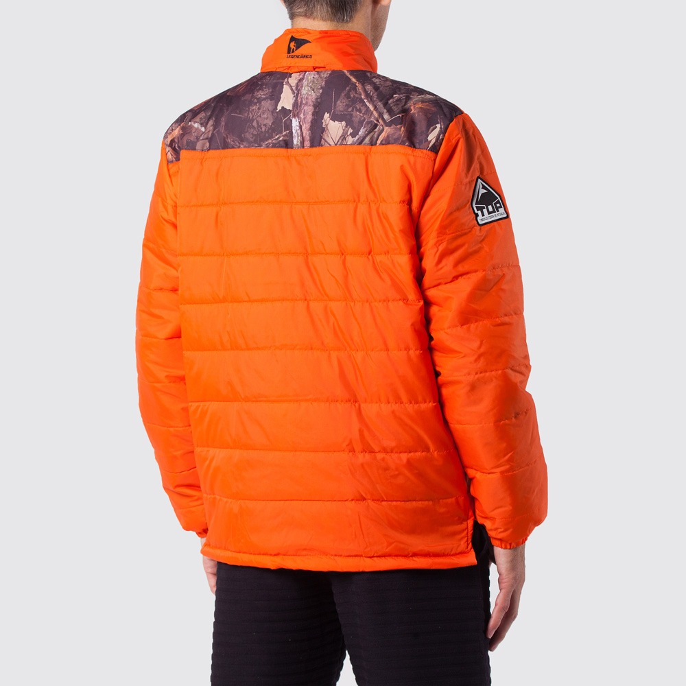 Jaqueta Puffer Laranja