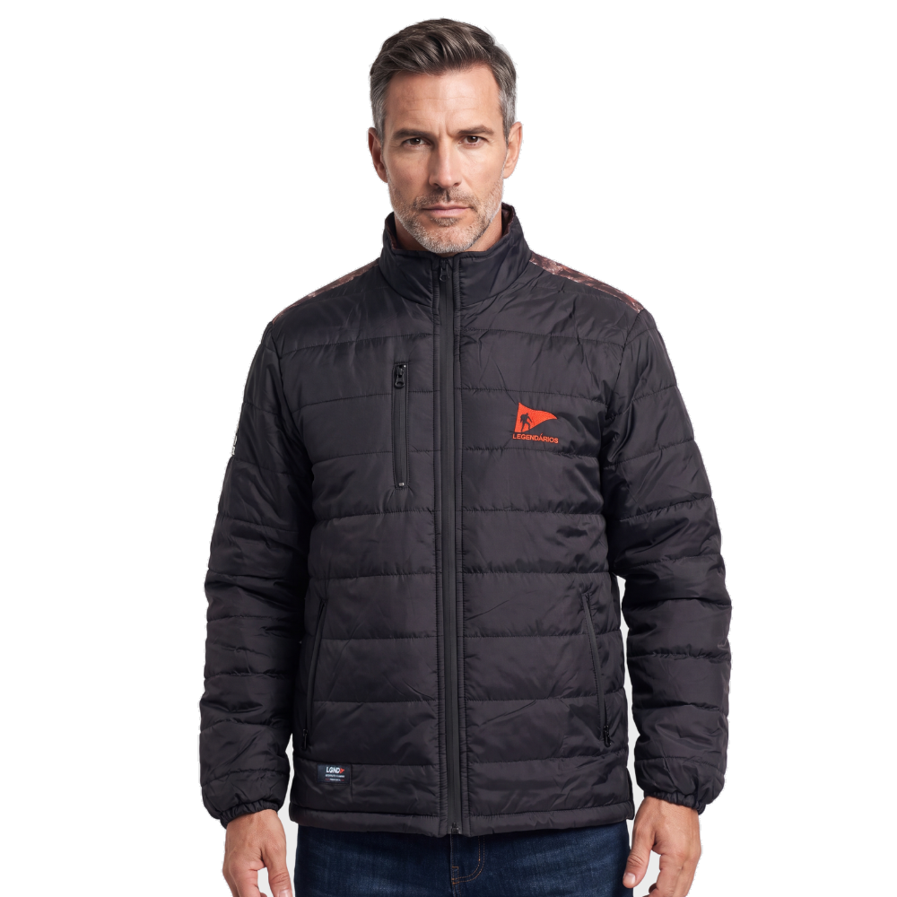 Jaqueta Puffer Preta