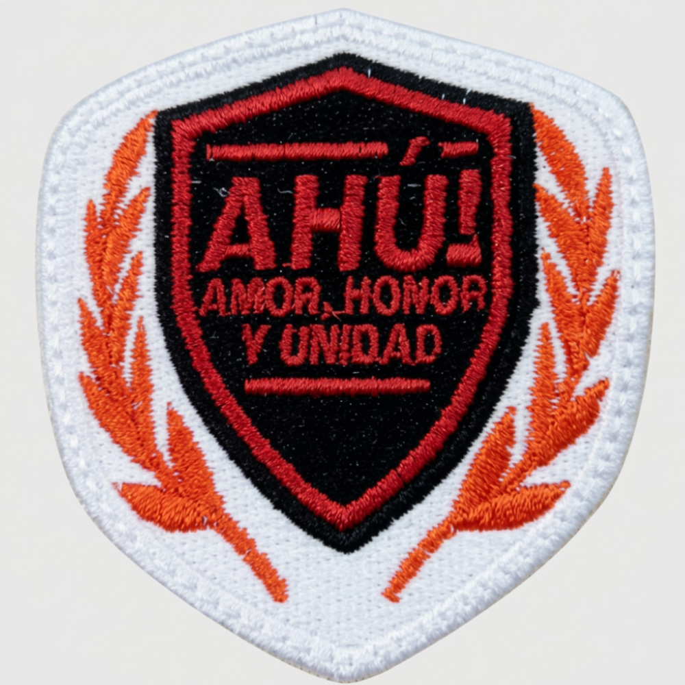 Patch Bordado Tour Ahu - Preto Patch Bordado Tour Ahu - Preto