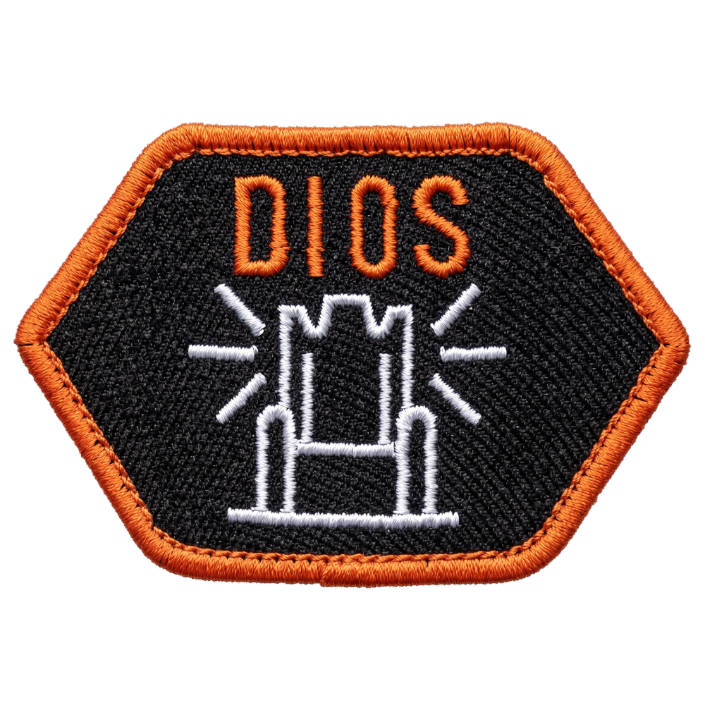 Patch Deus - Preto Patch Deus - Preto