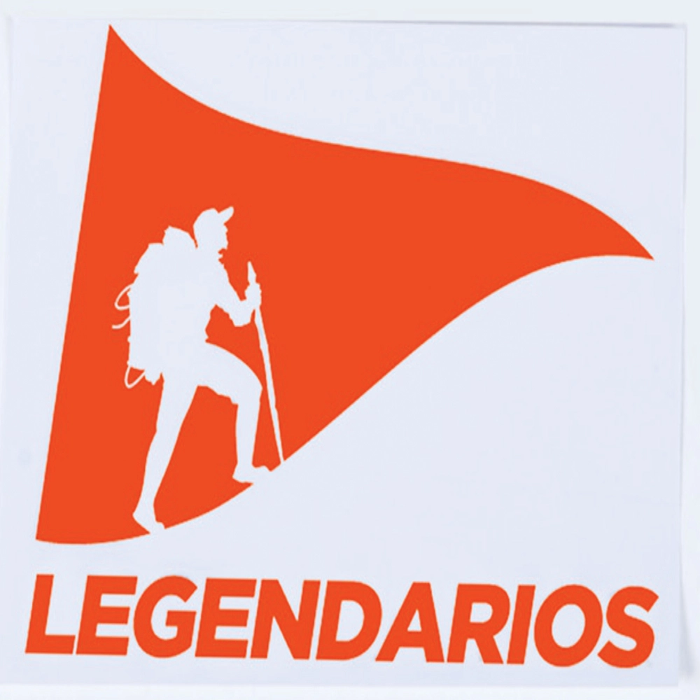 Adesivos Legendários  20Cm X 22Cm - Laranja
