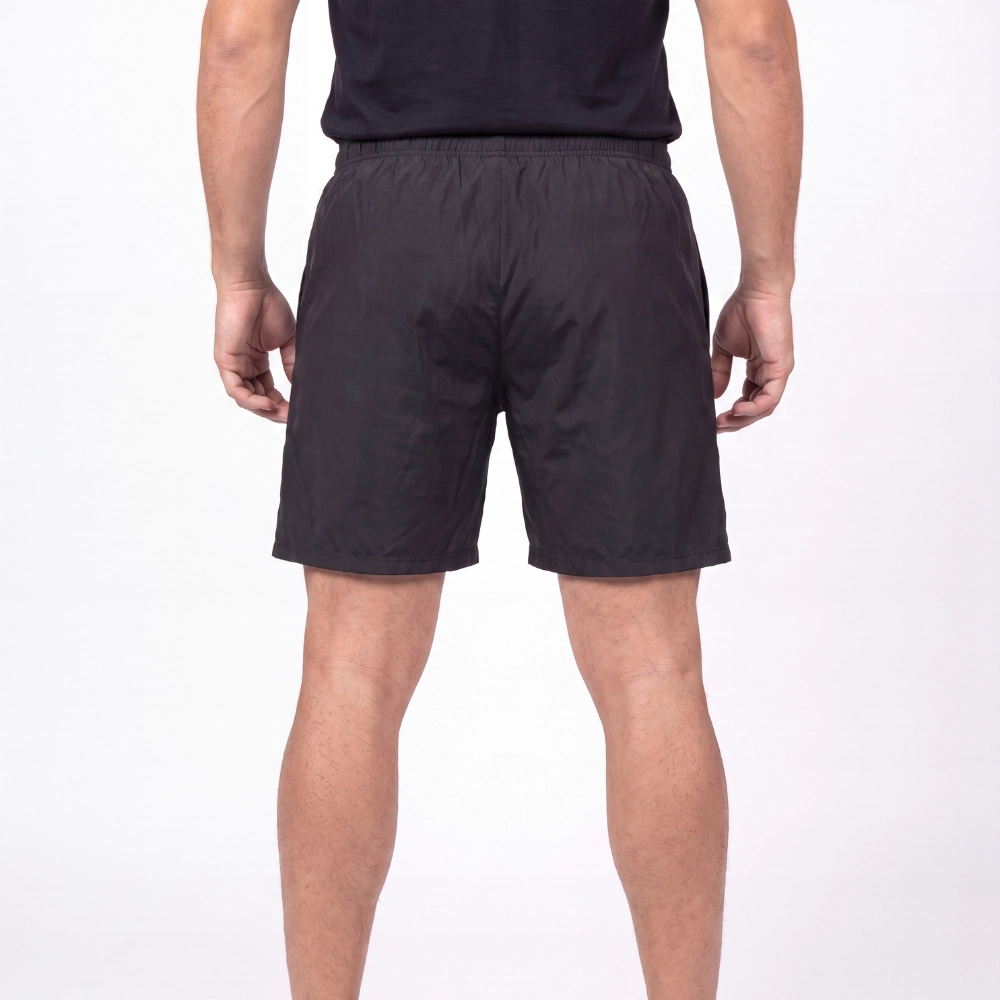 Bermuda Tactel Lgnd Logo Silver / Preto